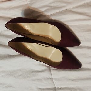 Nine West Deep Burgundy Heels